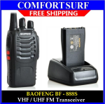 Baofeng BF - 888S VHF / UHF FM Transceiver Walkie Talkie